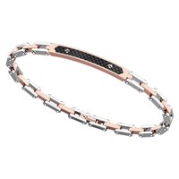 Bracciale Zancan Uomo Hi Teck in Acciaio EHB255 - EHB255